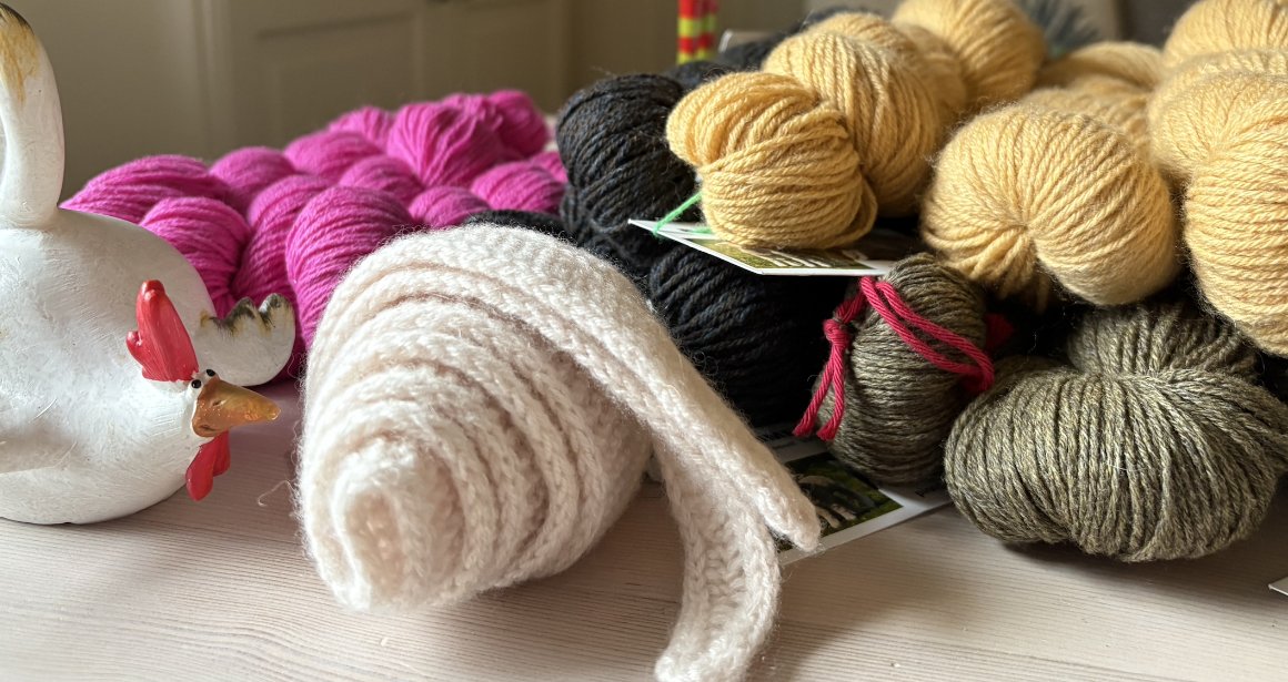 Supert garn med 30% cashmere!