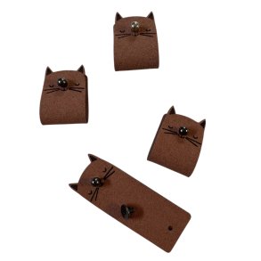 KANTMERKE - Katt - Brun