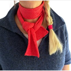 SKINNY CASHMERE SCARF