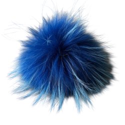 Stor VASKEBJRN dusk Koboltbl