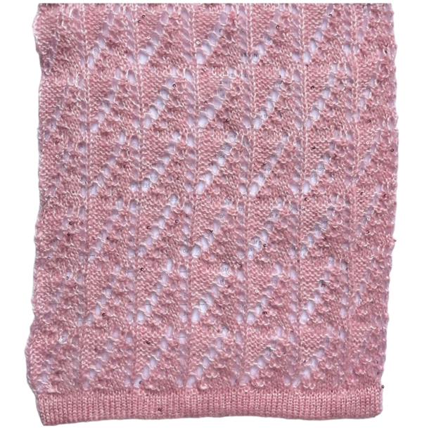 Silk Cashmere med Bling 500 ROSA