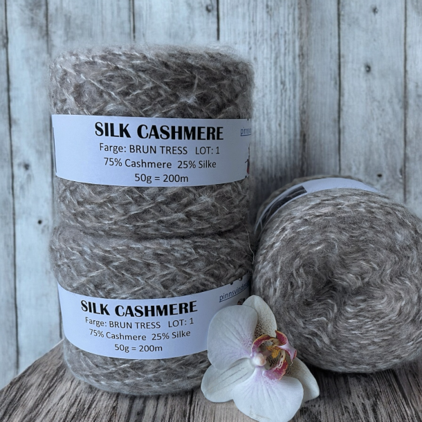 Silk Cashmere 200 BRUN TRESS