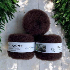 Silk Cashmere 600 MRK BRUN