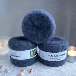 Silk Cashmere 600 ANTRASITT