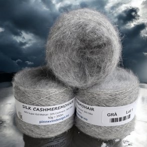Silk Cashmeremohair 350 STORM