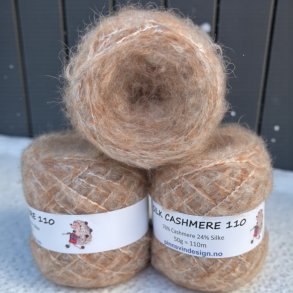 Silk Cashmere 110 BEIGE