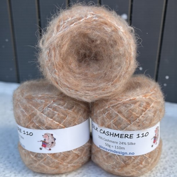 Silk Cashmere 110 BEIGE