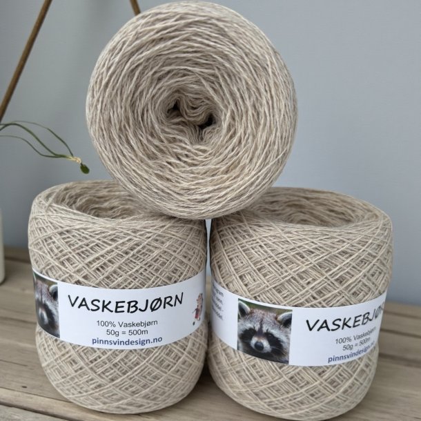 Vaskebj�rn 500 - LYS GR�BEIGE
