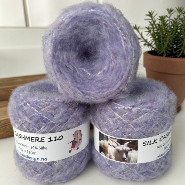 Silk Cashmere 110 LAVENDEL
