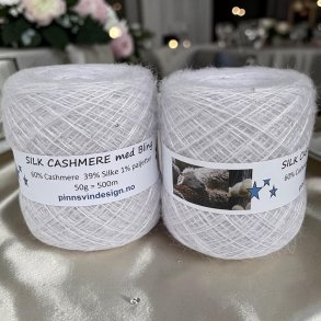Silk Cashmere med Bling 500 DUEGR�