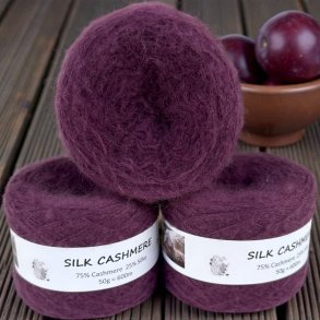 Silk Cashmere 600 PLOMME