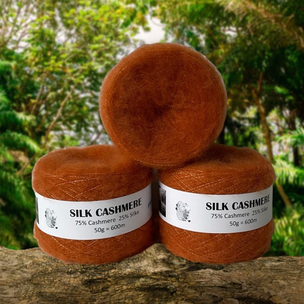 Silk Cashmere 600 RUST