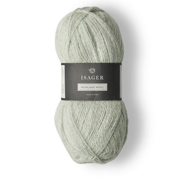 HIGHLAND WOOL farge ICEBLUE