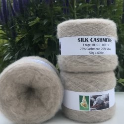 Silk Cashmere 600 BEIGE