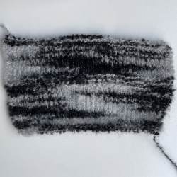 Silk Cashmere Boucl Print 250 SEBRA