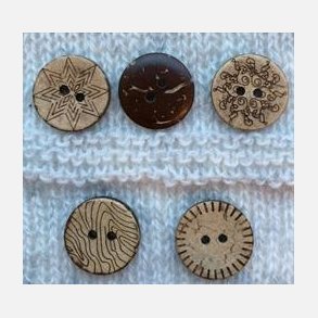 KOKOSKNAPP MED MNSTER