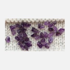 PERLESTENER AMETYST - lilla