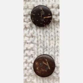 KOKOSKNAPP liten Brun