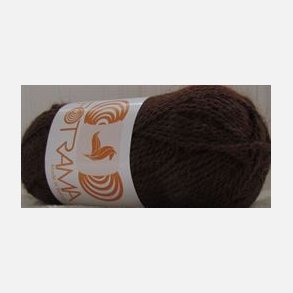 ALPAKKA 2/4 farge 001 Mrk brun