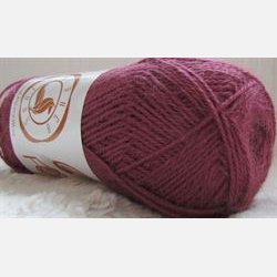 ALPAKKA 3/10 Farge 28 Mrk gammelrosa