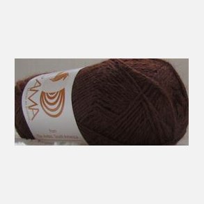 ALPAKKA 3/10 Farge 001 Mrk brun