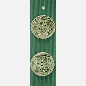 352 - store RUNDE m tiger/lve - grnne