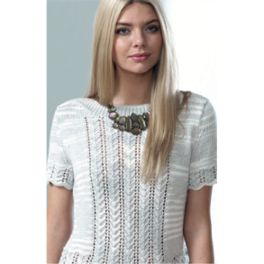 KORTERMET BAMBUSGENSER MED HULLSTRIKK