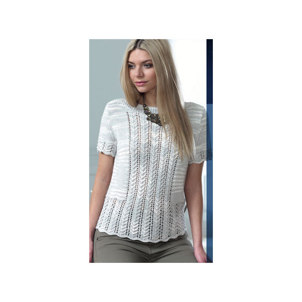 KORTERMET BAMBUSGENSER MED HULLSTRIKK