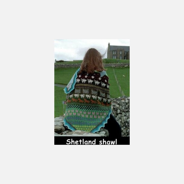 SHETLAND SHAWL, TAM AND GAUNTLETS (stort sja, lue og pulsvarmere)